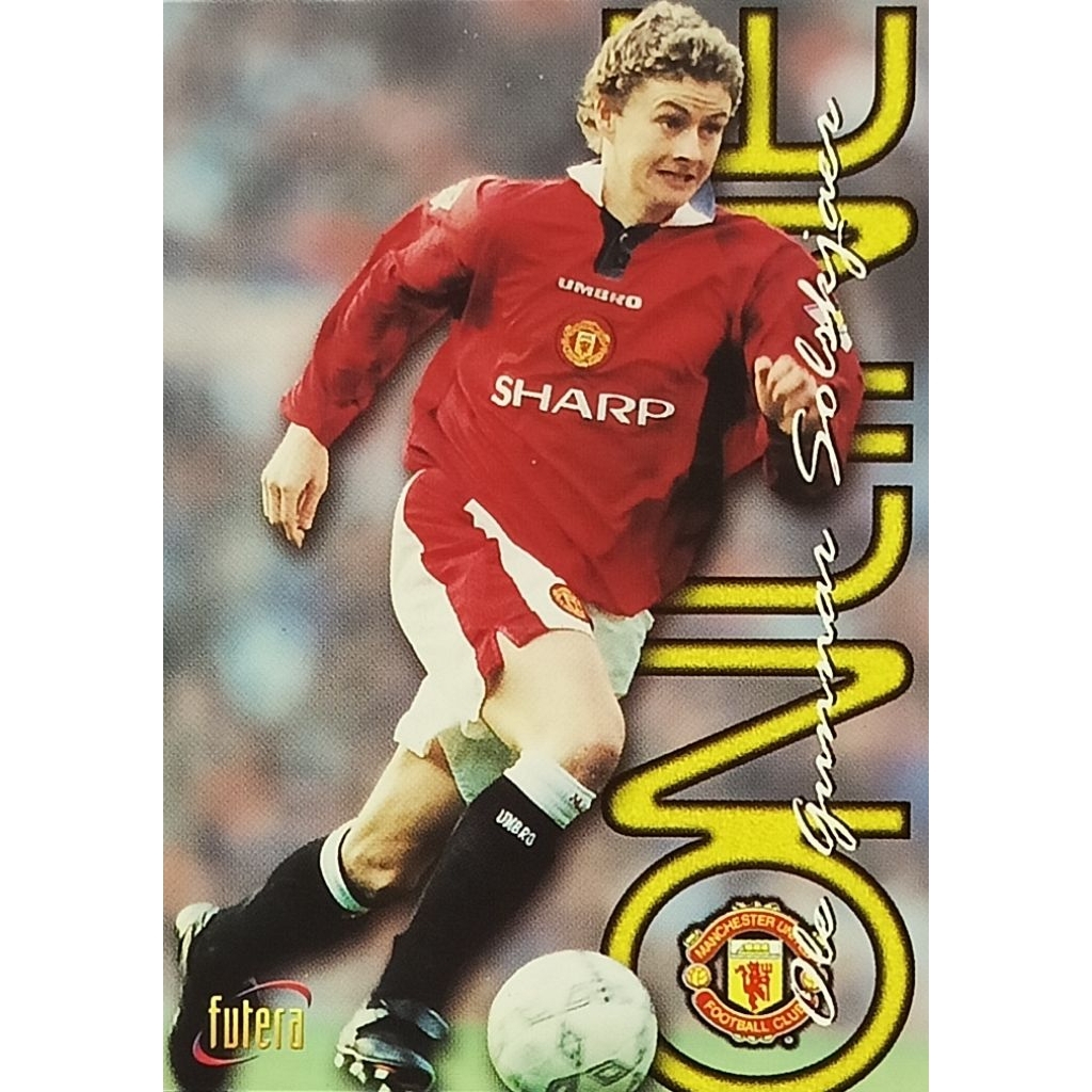 card Futera Manchester United 1997 - Ole Gunnar Solskjaer
