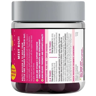 Little Swisse Iron + Vit C Gummies 40 Pack ธาตุเหล็ก วิตามินซี สำหรับเด็กแบบกัมมี่