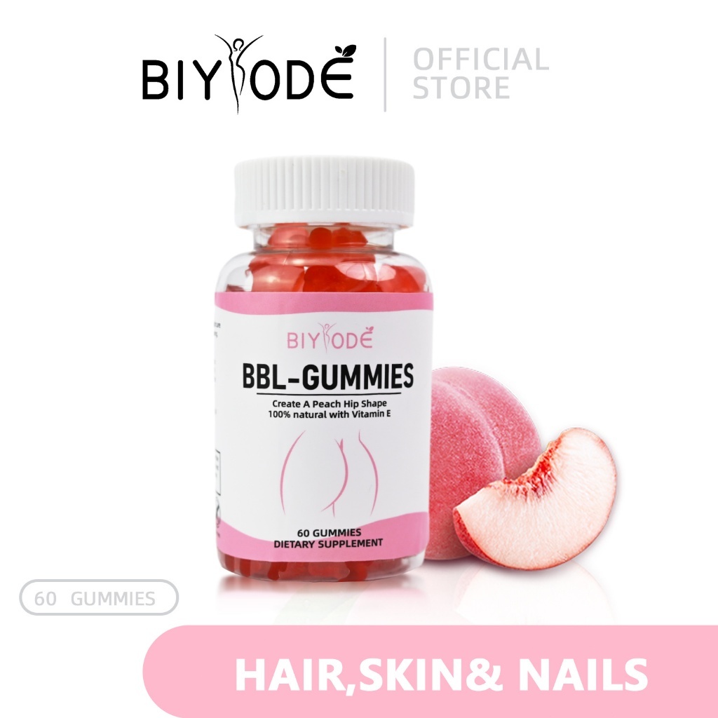BIYODE BBL GUMMIES Weight Management Food Supplements การขยายเต้านม ยกก้น