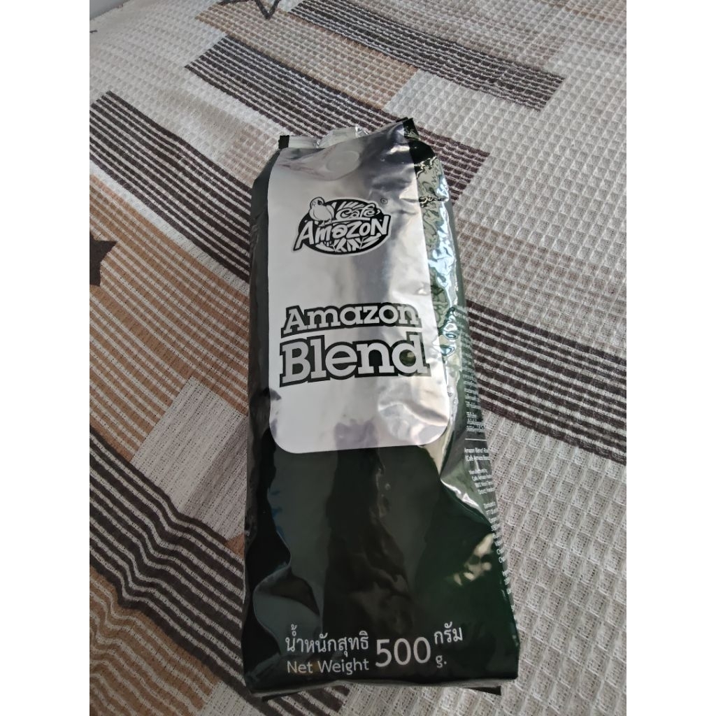 [จัดส่งไว]เมล็ดกาแฟอเมซอน blend ของแท้ หอม