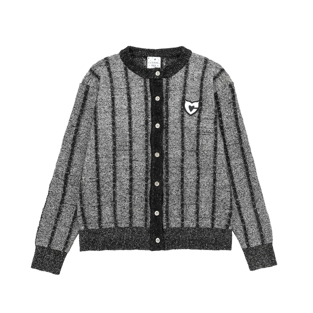 Striped Knit cardigan🎹