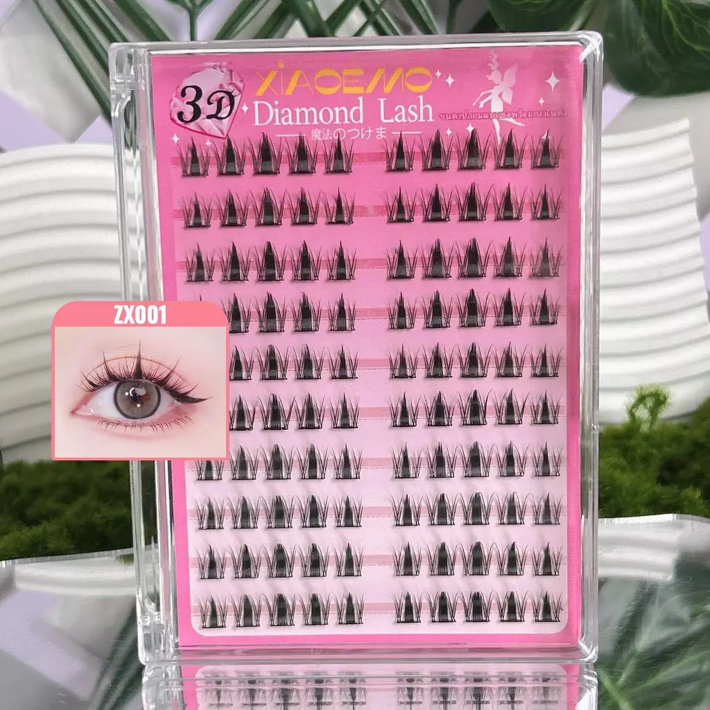 ขนตาปลอมมีกาวในตัวแบบธรรมชาติ thumbnail 10