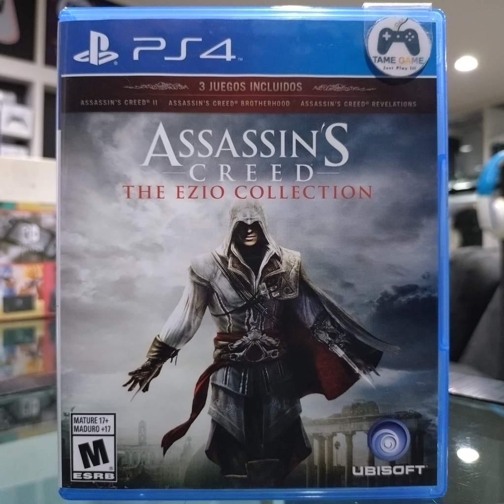 Assassin's Creed The Ezio Collection PS4 มือ2 (เล่นกับ PS5 ได้ Creed 2+Brotherhood+Revelations)