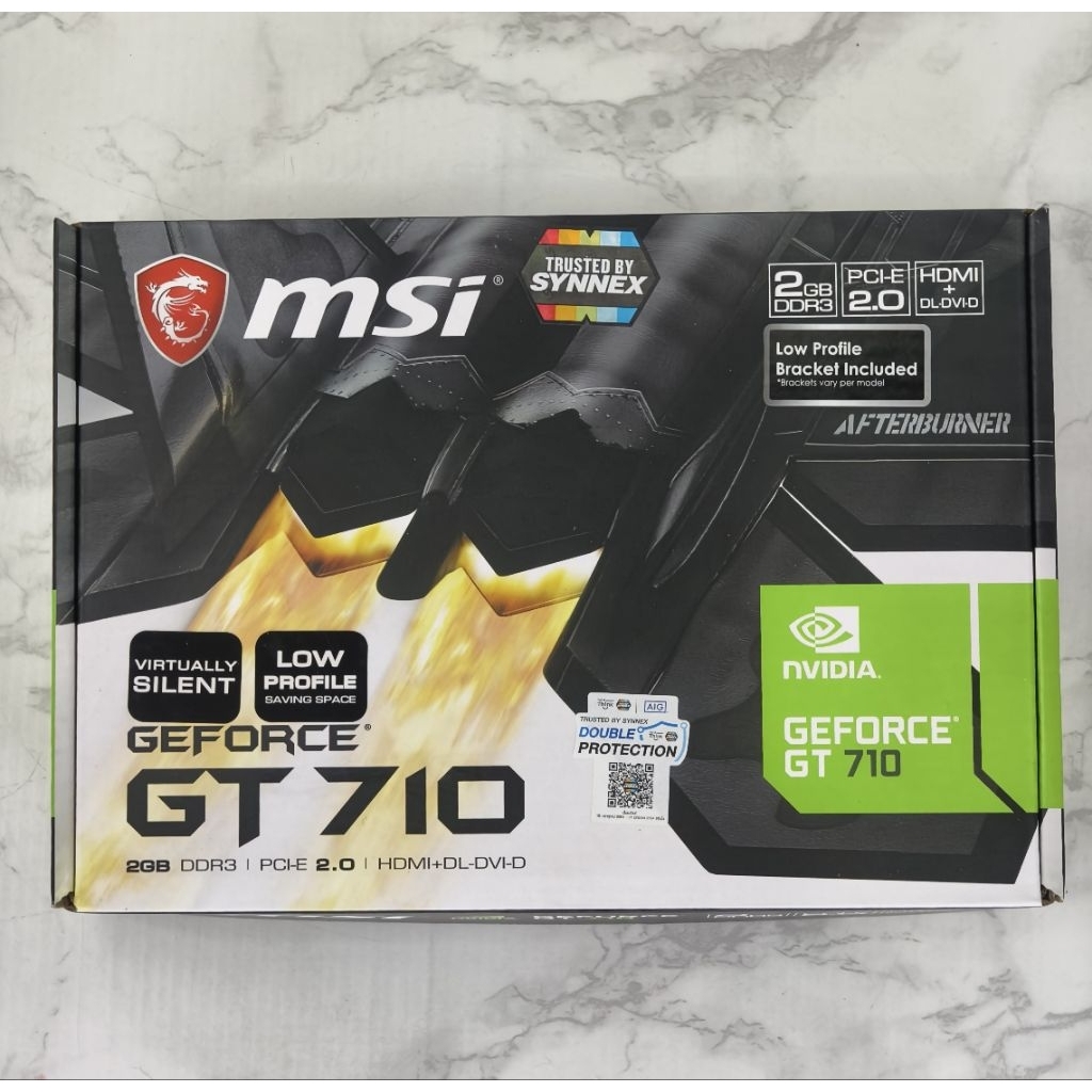MSI GT710 DDR3 2GB ของใหม่ มือ1 ยังไม่แกะซีน
