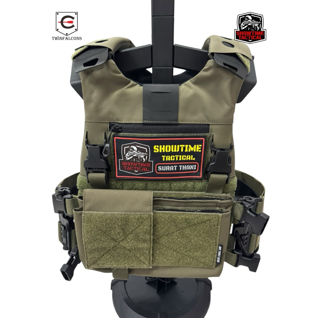 Twinfalcons FCSK 3.0 Size M Tactical Vest Palte Carrier | เสื้อเกราะปลดไว สำหรับเจ้าหน้าที่ทหาร ตำรว