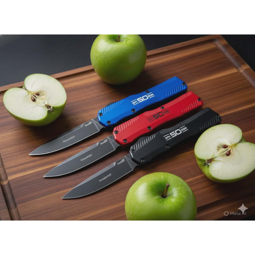 มีดเดินป่า 2025 เคอชอ Kershaw ด้านเดียว สปริงกระโดดตรง 3สี D2 + อลูมิเนียมอัลลอยด์ ส่งไวจากไทยทุกวัน