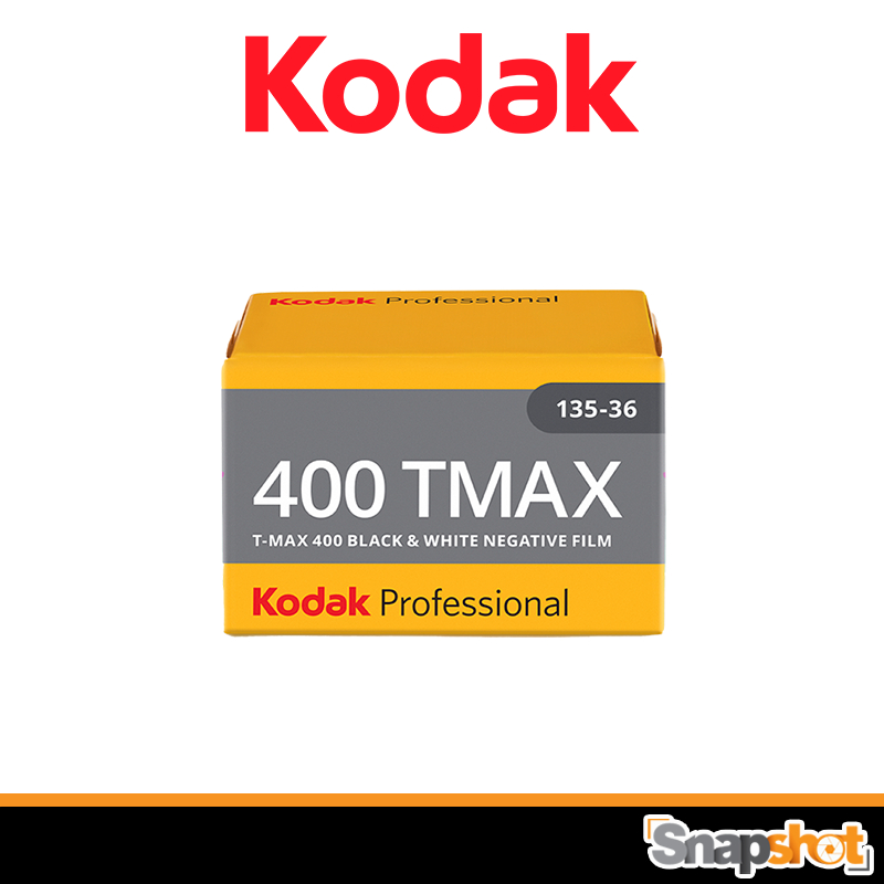 ฟิล์มขาวดำ Kodak Professional T-Max 400 Black and White Negative Film (35mm Roll Film, ISO 400, 36 E