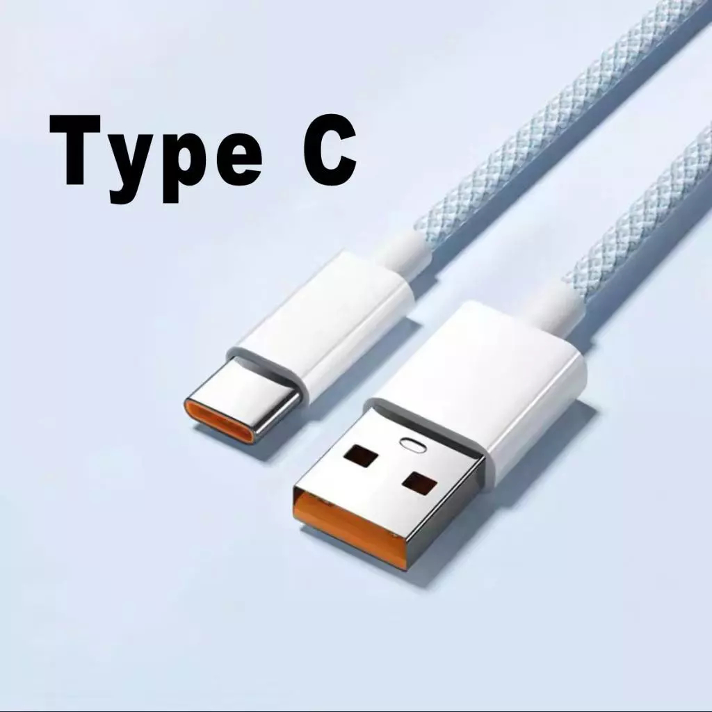 66W สายชาร์จเร็ว USB to Type C รองรับระบบ Android/14 13 12 11 XR X 8 7 6 5 Pro Max Plus