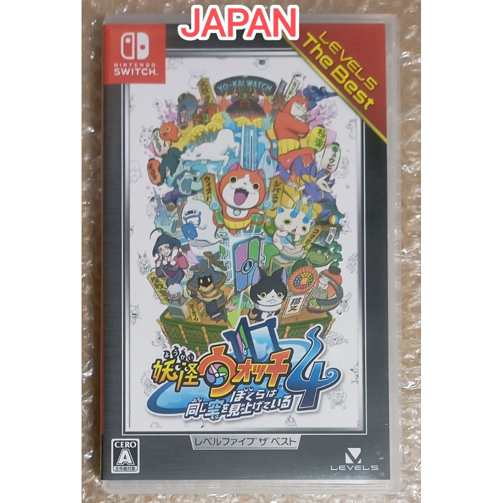YOKAI WATCH 4 WE'RE LOOKING UP AT THE SAME SKY ภาษาญี่ปุ่น JAPAN NINTENDO SWITCH YO KAI WATCH4 WE AR