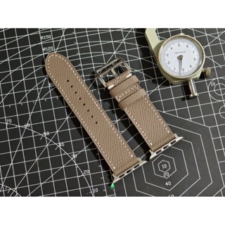 สายนาฬิกา Ap. Watch หนังวัว Epsom Thai สี Etoupe อีทูป