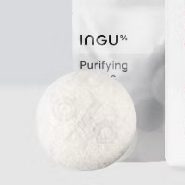 ✅ส่งด่วน✅ INGU Purifying Sponge ฟองน้ำสำหรับทำความสะอาดหน้า