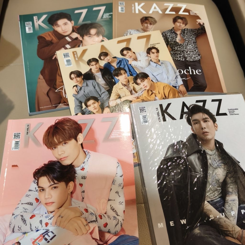 ❣️พร้อมส่ง📬 นิตยสาร KAZZ Magazine | Mew | FortPeat