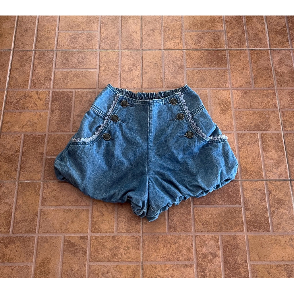 🔥แถมน้ำหอมseecha💢Lizlisa 🥨🎀･✿.*.:｡✿กางเกงมือสอง･✿.｡.:｡✿*εїз🤍🎀 Y2K fairy vintage แฟรี่ วินเทจ cottage