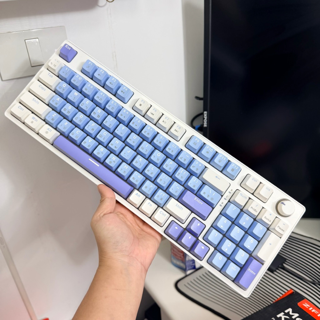 [ปล่อยต่อ] คีย์บอร์ด ZIFRIEND AG98 Mechanical Keyboard  98 คีย์ โมเดล: AG98