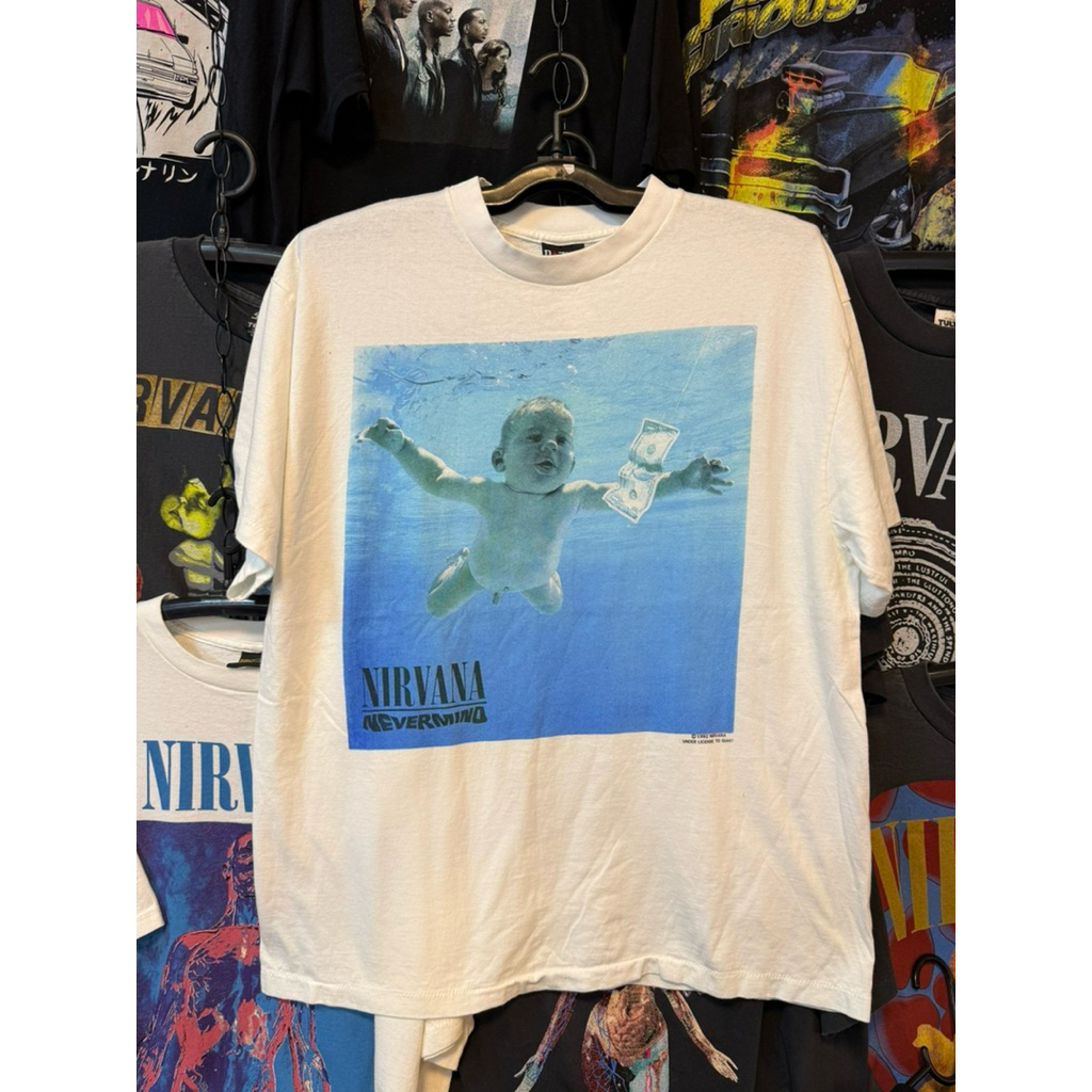 🔥 NIRVANA Nevermind Album 1992  | วินเทจ | เด็กเก็บแบงค์| เสื้อวง  🔥
