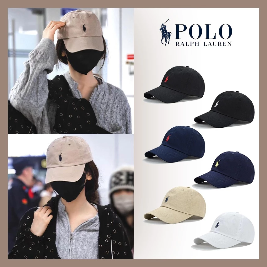 นำเข้าจากUSA/Polo Ralph Lauren Cap Hat-Cotton Chino Baseball Cap