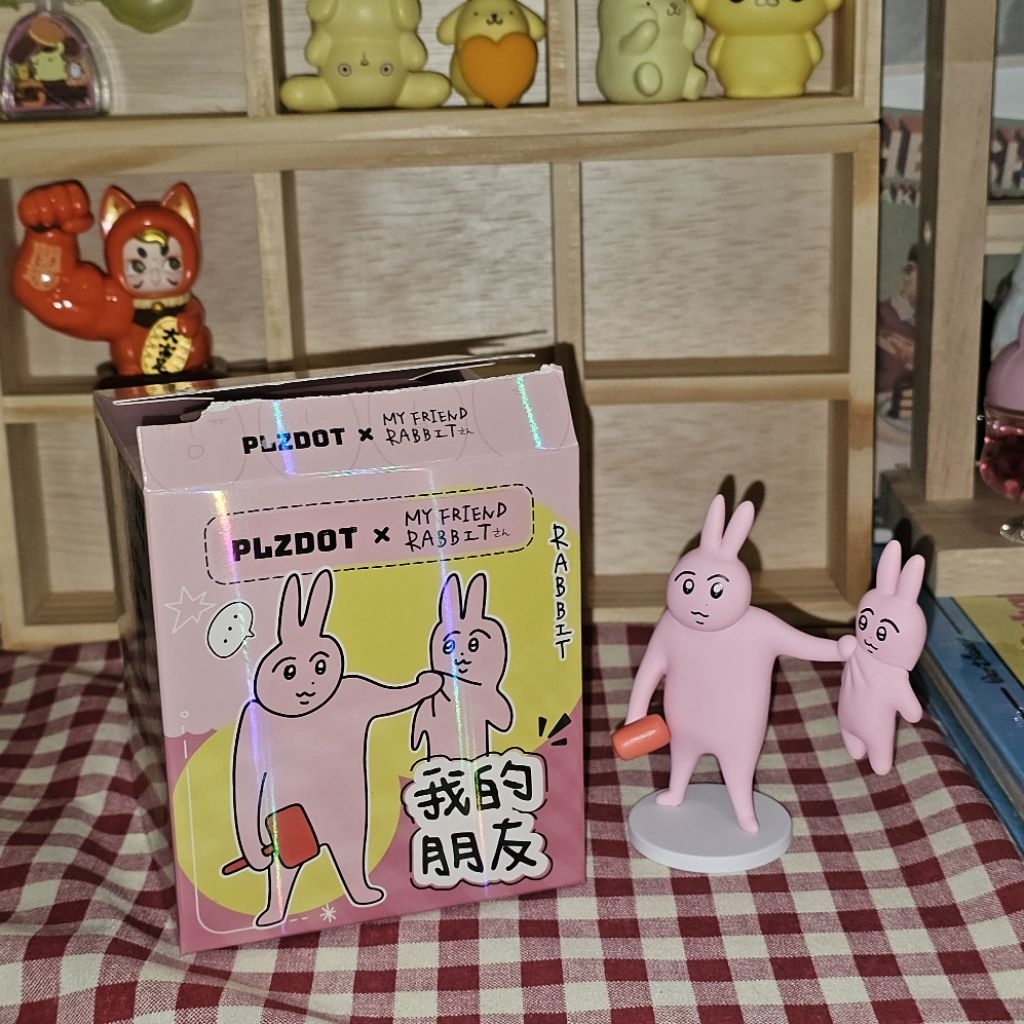 PLZ DOT x MY FRIEND RABBIT