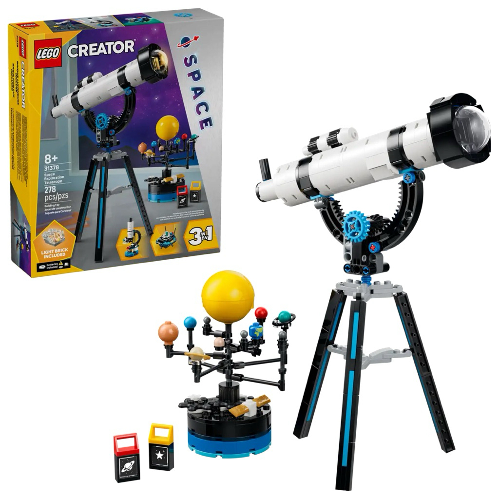 Lego Creator 3-in-1 31378 Space Exploration Telescope