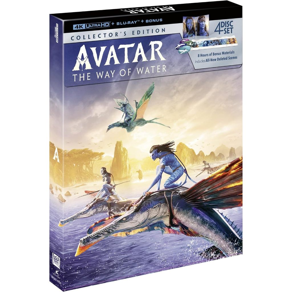 [กรุณาทักแชทก่อนสั่งซื้อ] Avatar: The Way of Water (Collector's Edition / 4K Ultra HD + Blu-ray) แท้