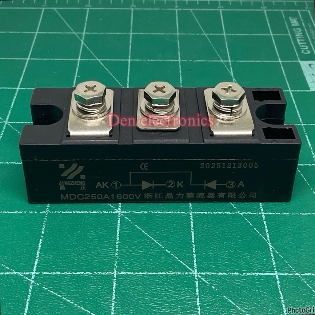MDC250A1600V Power Diode MDC 250A1600V Rectifier Module โมดูล ไดโอด กันย้อนพ่วงแบตเตอรี่ กันย้อนโซล่