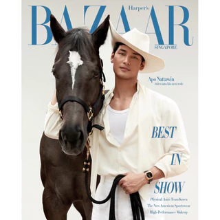 😍พร้อมส่งแล้วจ้า😍 นิตยสาร Harper’s Bazaar Singapore (January 2026) ปก #ApoNattawin #อาโปณัฐวิญญ์