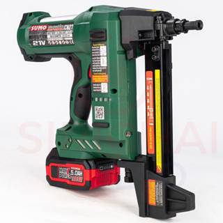 SUMO ปืนยิงตะปูคอนกรีตไร้สาย CN27 (หัวยิง5แบบ) แบตอัจฉริยะ 2…