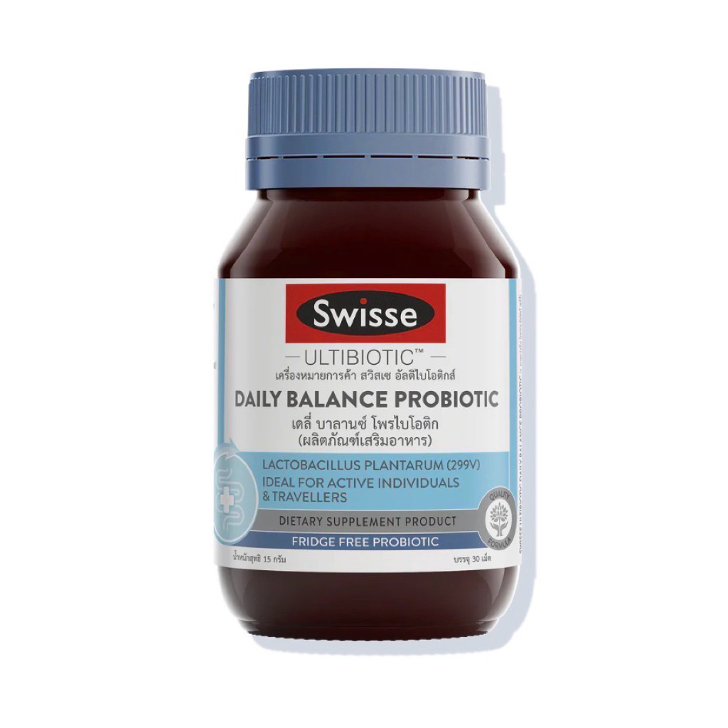 Swisse DAILY BALANCE PROBIOTIC  30เม็ด