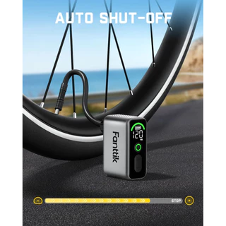 สูบพกพา Fanttik X10 Ace Tiny Mini Bike Pump เล็ก กะทัดรัด พกพาสะดวก สูบได้ 4-5 วง แรงลมสูบได้ 3-120 PSI