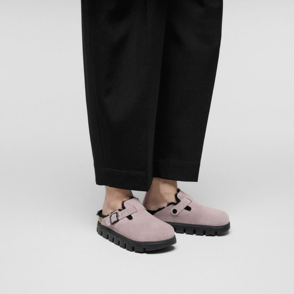 Birkenstock Boston Papilio Chunky Shearling