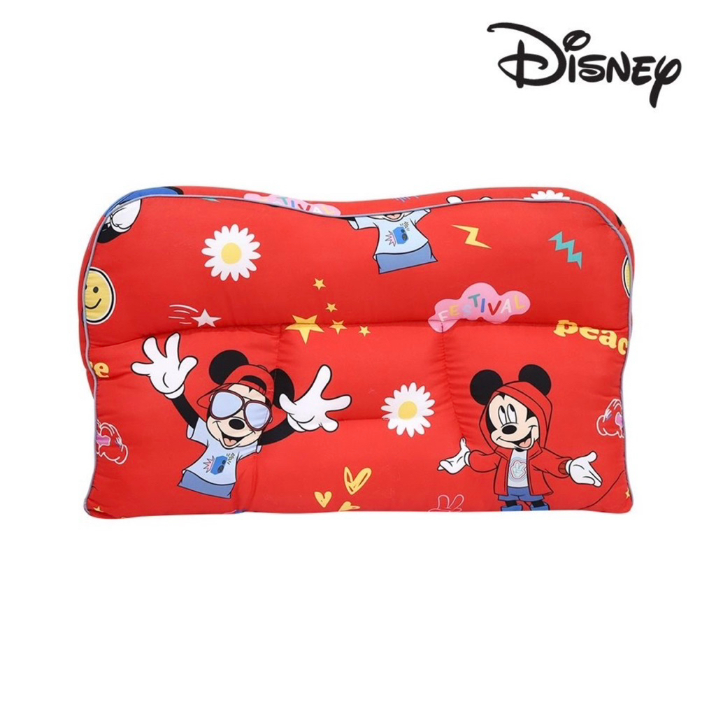 🔥พร้อมส่ง🔥ส่งไว✨Momento x Disney หมอนสุขภาพ 3D ดิสนีย์ คลาสสิก 40X70 ซม. นุ่มสบายมาก🎁ของขวัญปีใหม่🩷แท้💯% รูปที่ 3
