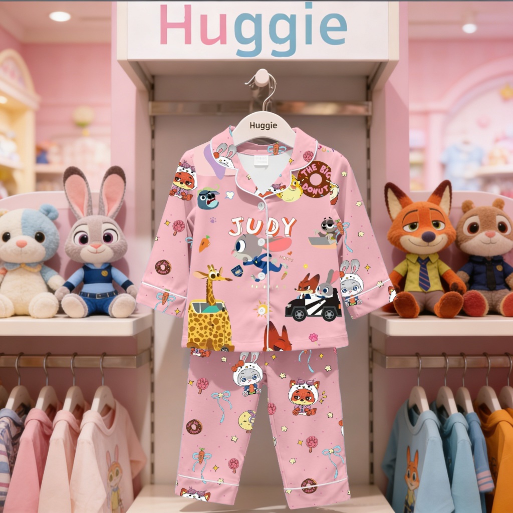 พร้อมส่ง ม36-ม39 7703 ชุดนอนซูโทเปีย