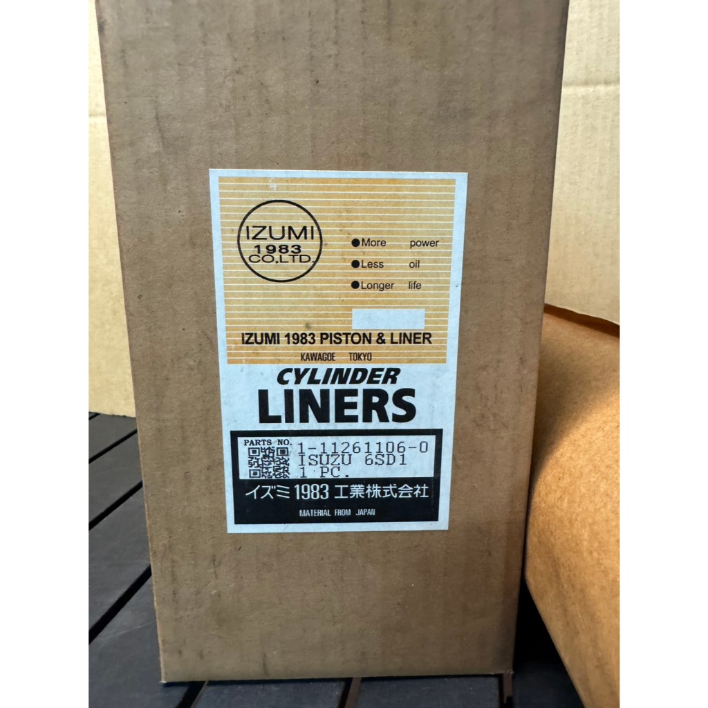 ปลอกสูบ 6SD 240แรง / ISUZU ยี่ห้อ IZUMI  500บาท มี 1 ปลอก