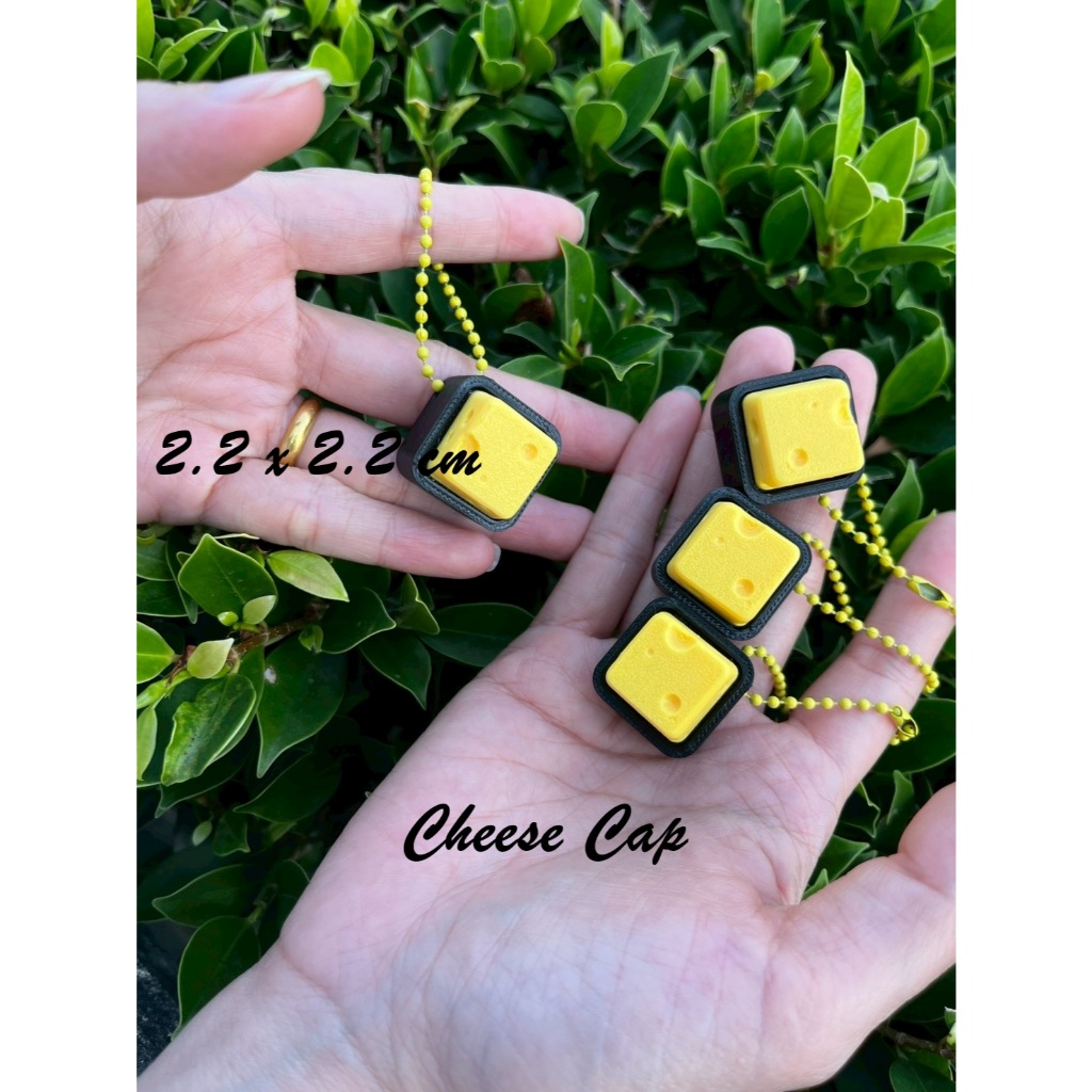 พวงกุญแจ Keycap งานพิมพ์สามมิติ (3D Printed Clicker Keychain)