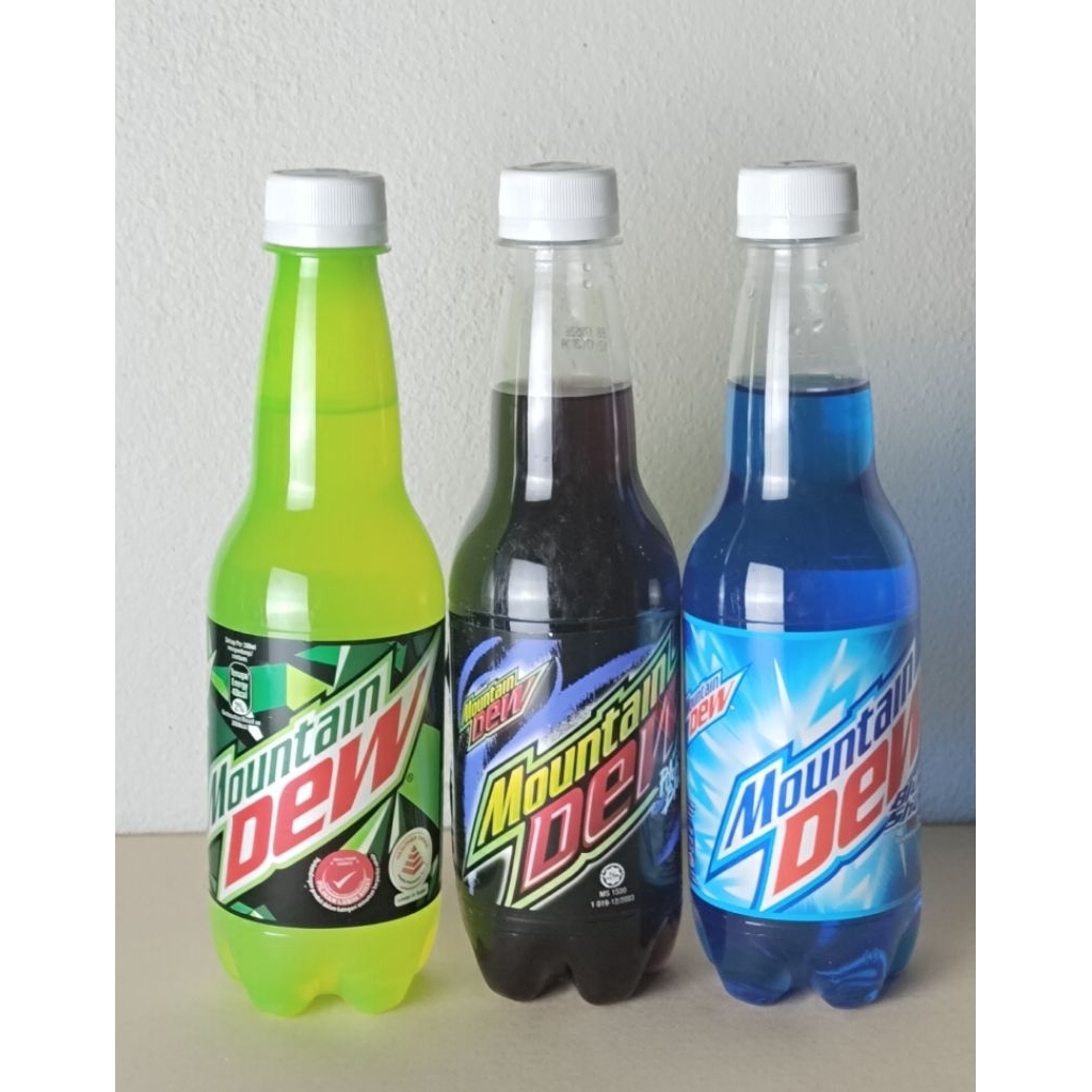 น้ำอัดลม เมาเทนดิว 400ml แบบรวม3รสชาติ