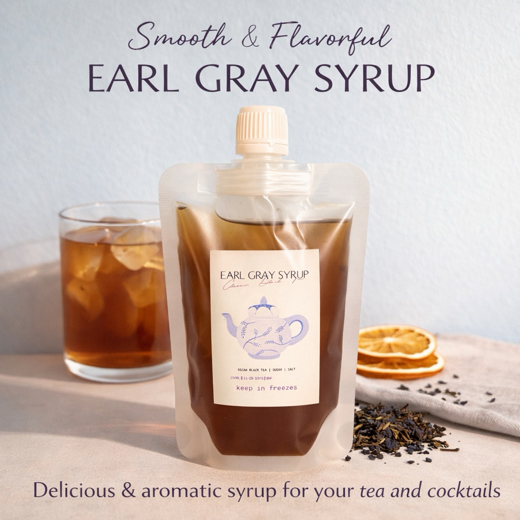 เอิร์ลเกรย์ไซรัป ( Earl Gray Syrup ) Homemade