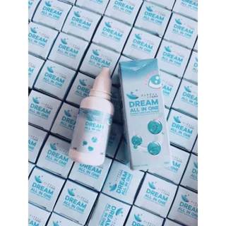 ยกโหล น้ำยาคอนแทคเลนส์ ดรีมอออินวัน 30 ml Dream all in one 30 ml (ล้าง แช่ หยด)