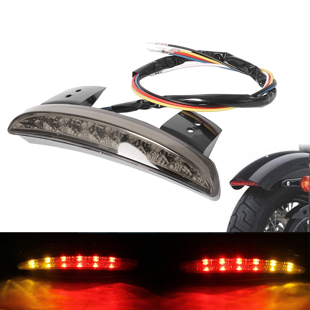 ไฟท้ายรถจักรยานยนต์ LED สําหรับ Harley XL883 1200
