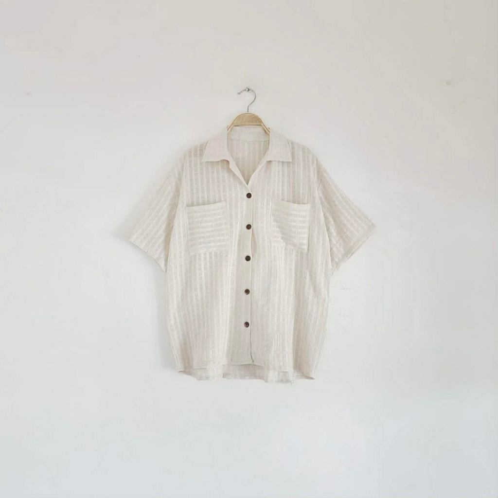 เสื้อฮาวายผ้าฝ้ายตาสามเส้น รูปที่ 8