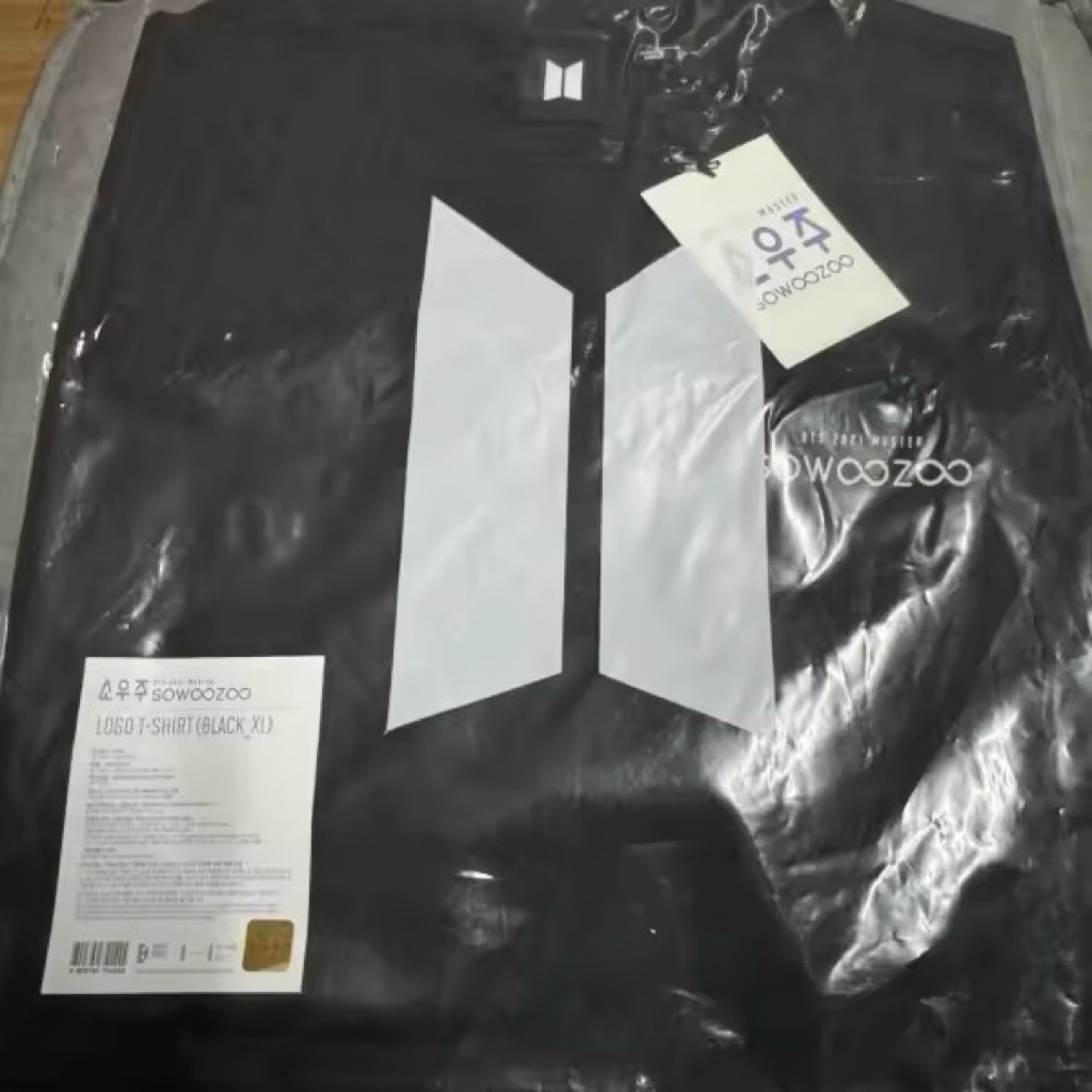 BTS - SOWOOZOO - Logo T-Shirt Size XL อก 44“