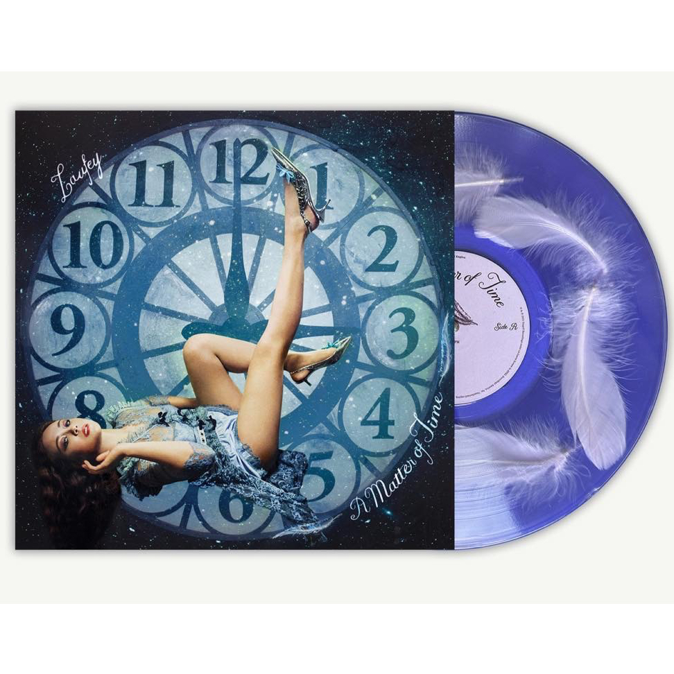 แผ่นเสียง​ LP Laufey - A Matter Of Time" ของ Laufey ( Limited edition ขนนก ) RARE ITEM