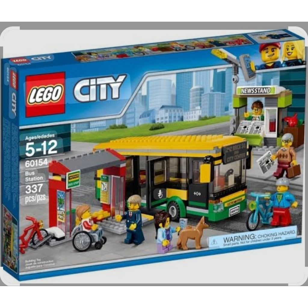 lego city bus station 60154