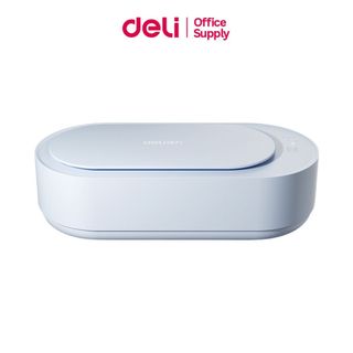 Deli เครื่องล้างแว่นตา เครื่องทำความสะอาดเเว่น 3 ระดับ ความถี่สูง 49kHz จุ 270มล. Ultrasonic Clean