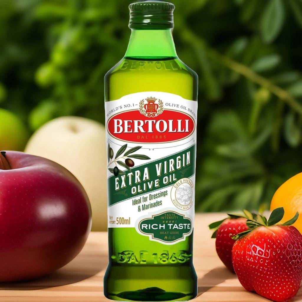 น้ำมันมะกอบสกัดเย็น BERTOLLI  250 ml.