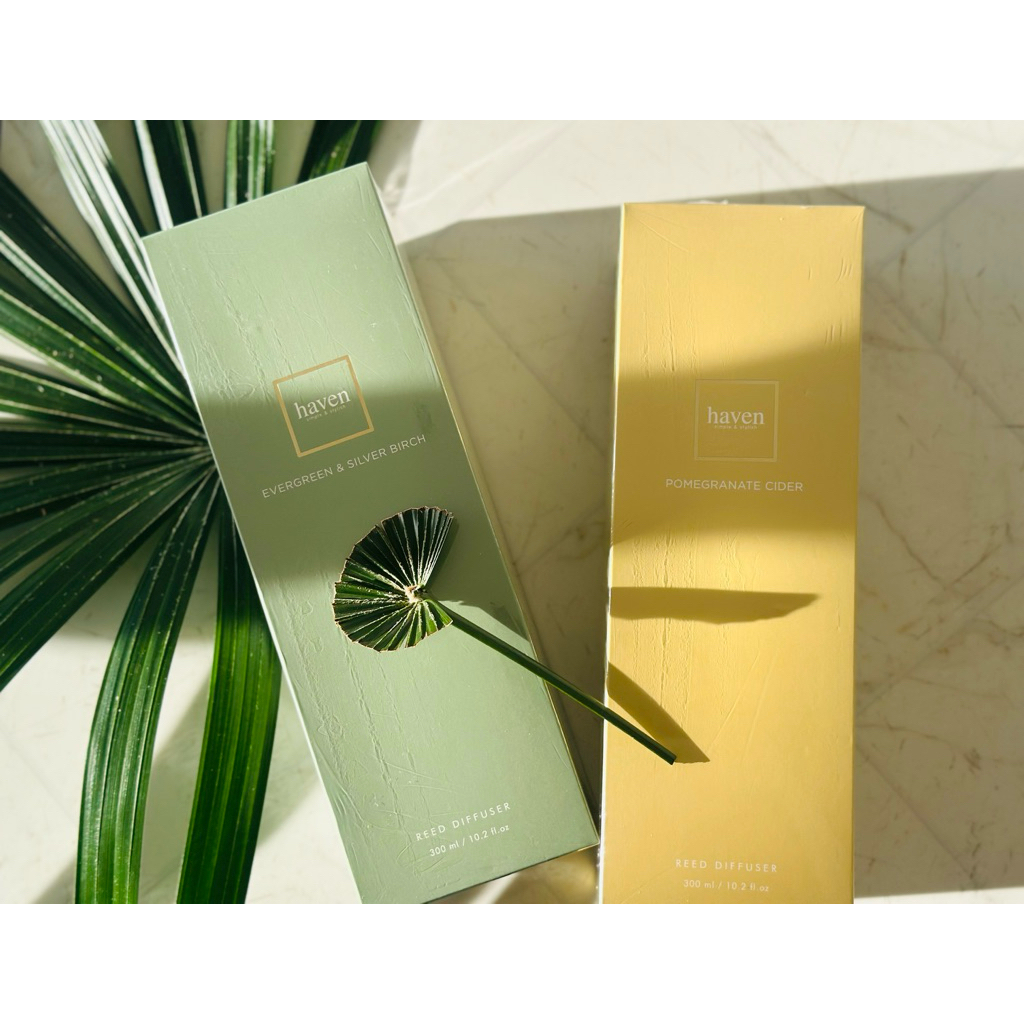 ก้านไม้หอมปรับอากาศ Haven รุ่น Gothic Pomeg 300 มล.