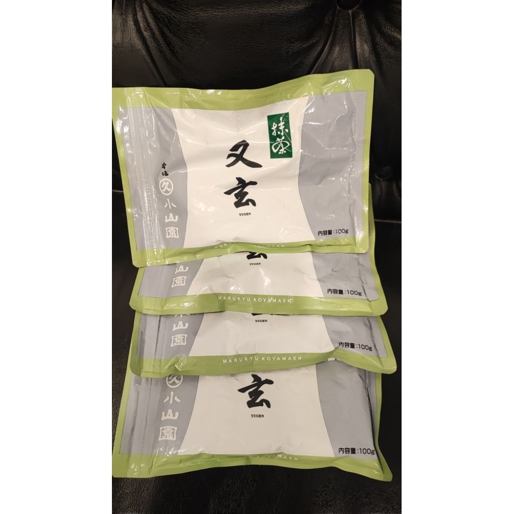 ของแท้ 100% Marukyu koyamaen YUGEN 100g หิ้วเองจากญี่ปุ่น ทานไม่ทันค่า ส่งต่อคนช่วยทาน