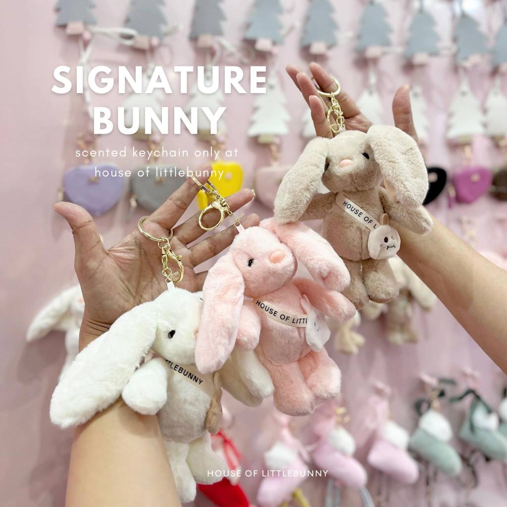 HOUSE OF LITTLEBUNNY Rabbit Keychain ตัวห้อย