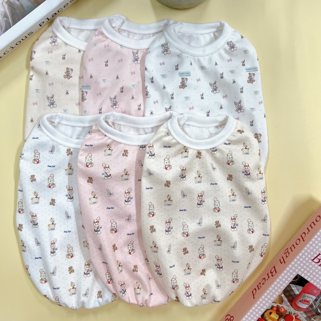 **ผ้าร่องเนื้อดี ใส่ไม่ร้อนนะคะ สำหรับน้องหมา-น้องแมว คุณภาพดี ใส่นอนหรือใส่เดินเล่นสบายๆได้