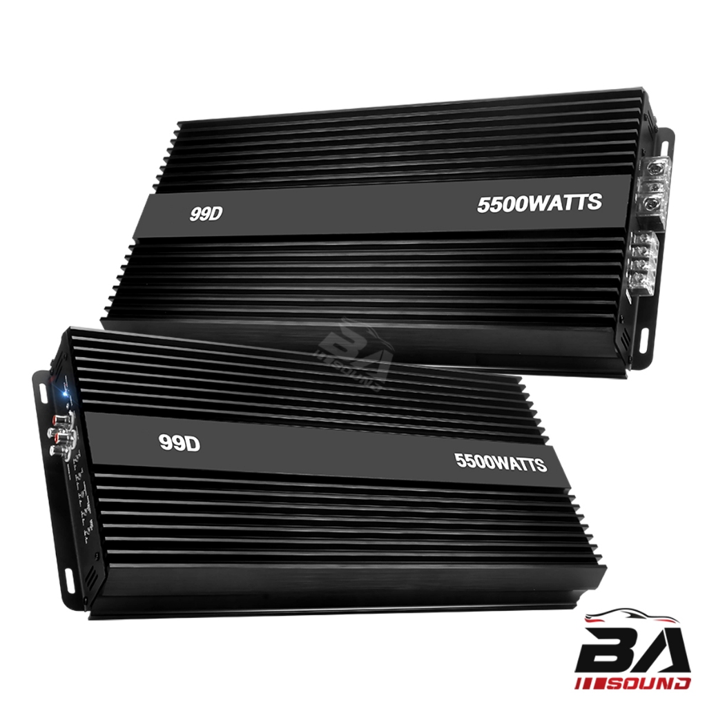 BA SOUND เพาเวอร์แอมป์ CLASS D 2CH. 5500W (รับประกัน 1ปี) ราคาสุดพิเศษ!! BA-99D เพาเวอร์ขับซับ แอมป์ขยาย แอมป์รถยนต์ - รูปที่ 6