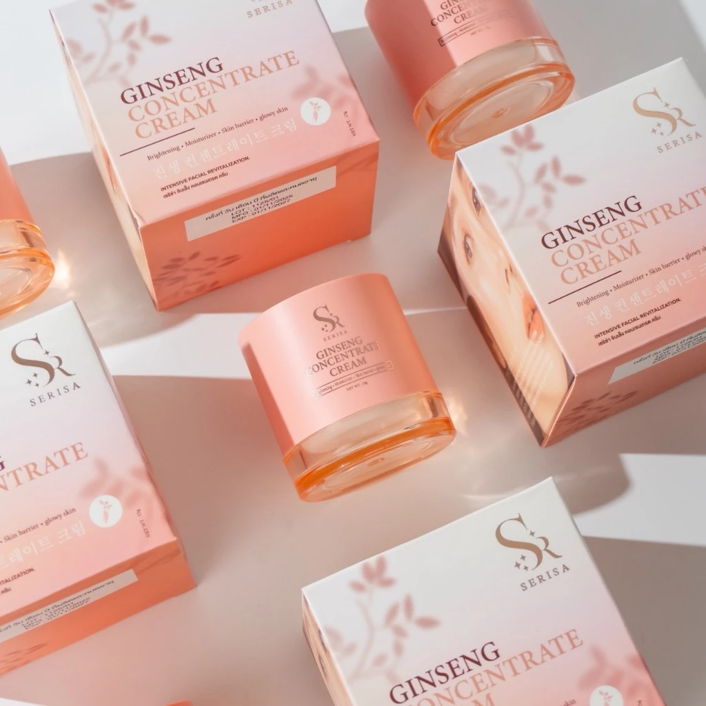 SERISA ครีมโสมเซริซ่า บำรุง สกินแคร์ Ginseng Concentrate Cream thumbnail 3