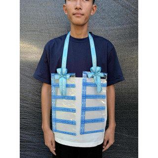 พวงมาลัยใส่ธนบัตรสกรีนตรง 10 ซอง รุ่น(03) ยกโหล 12 พวง พร้อม…